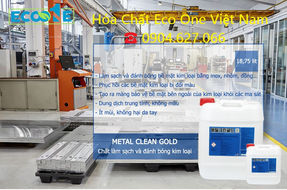 Chất vệ sinh kim loại Metal Clean Gold