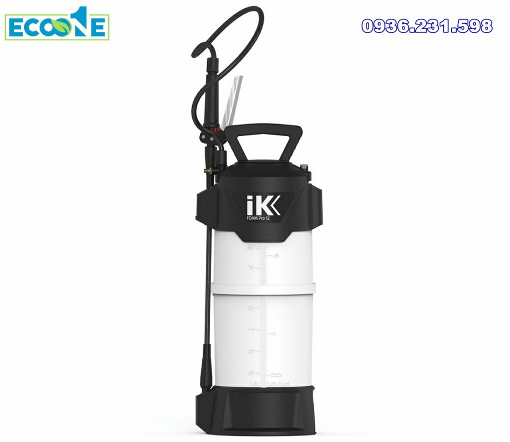Bình phun hóa chất dùng với hóa chất dạng bọt IK Foam Pro 12