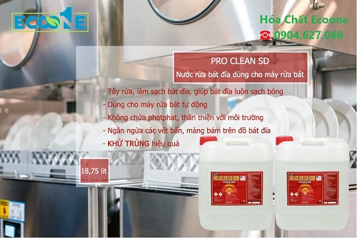 PRO CLEAN SD nước rửa bát công nghiệp