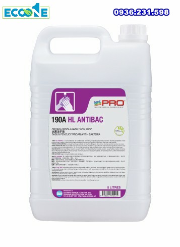 Xà phòng rửa tay sát khuẩn, hương oải hương - GMP 190A HL ANTIBAC (BASE)