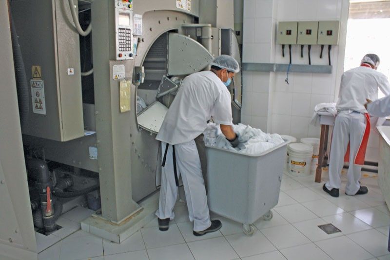 Quy trình giặt đồ bệnh viện (2)