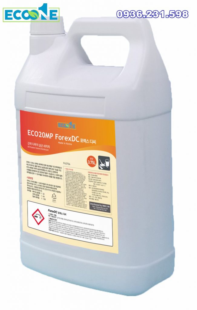 Hóa chất tẩy rửa khử trùng đa năng Eco Forex DC