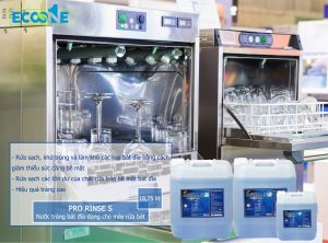Nước tráng bát đĩa dùng cho máy rửa bát – PRO RINSE S