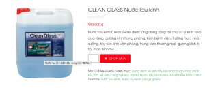 Nước lau kính chuyên biệt CLEAN GLASS