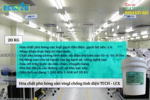 Hóa chất phủ bóng sàn vinyl chống tĩnh điện TECH – LEX