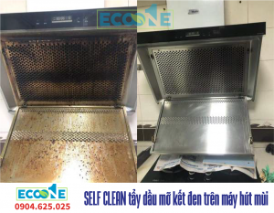 Tẩy rửa máy hút bùi bằng Self Clean