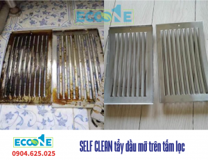 Tẩy rửa vỉ nướng bằng Self Clean