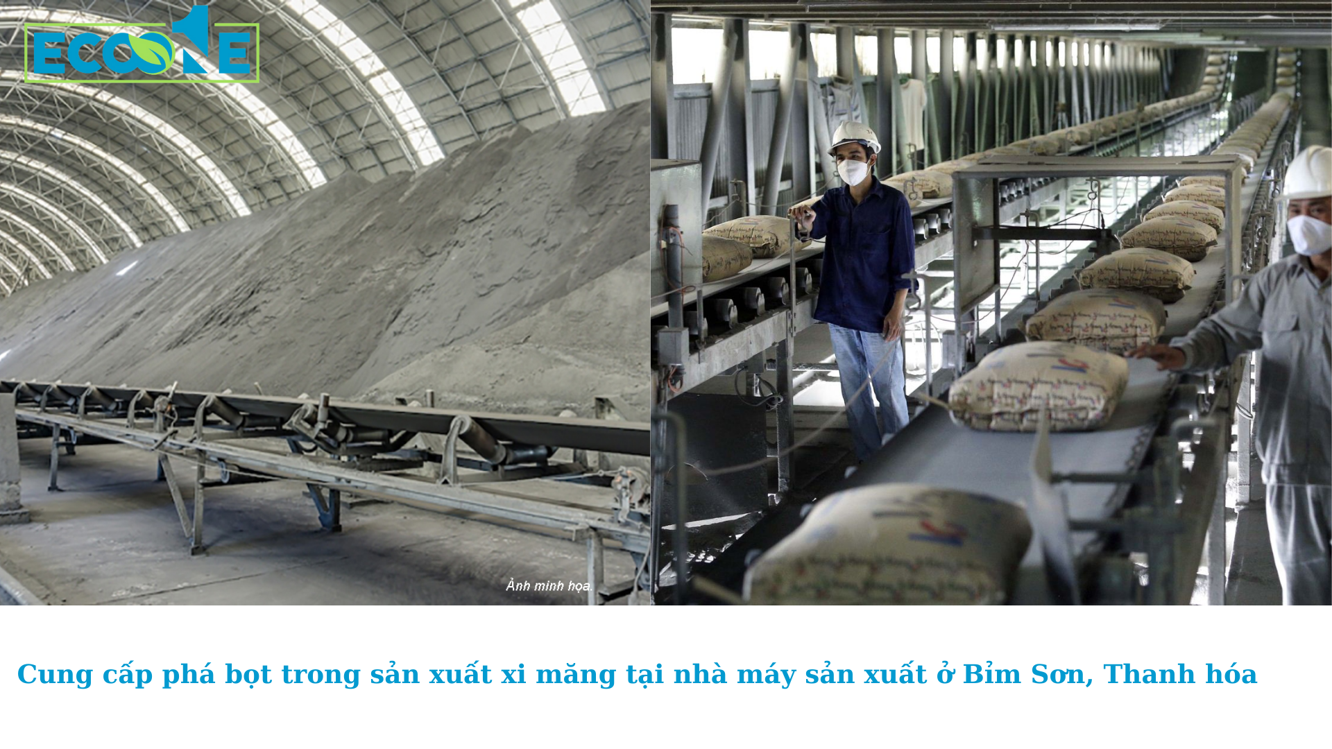 Cung cấp phá bọt trong sản xuất xi măng tại nhà máy sản xuất ở Bỉm Sơn, Thanh hóa