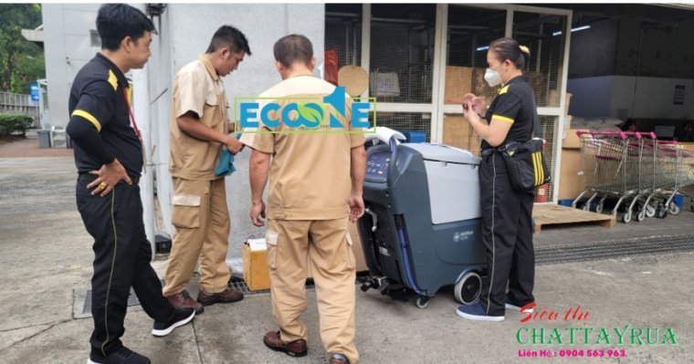 Dịch vụ sửa chữa máy chà sàn không hoạt động của Eco One Việt Nam