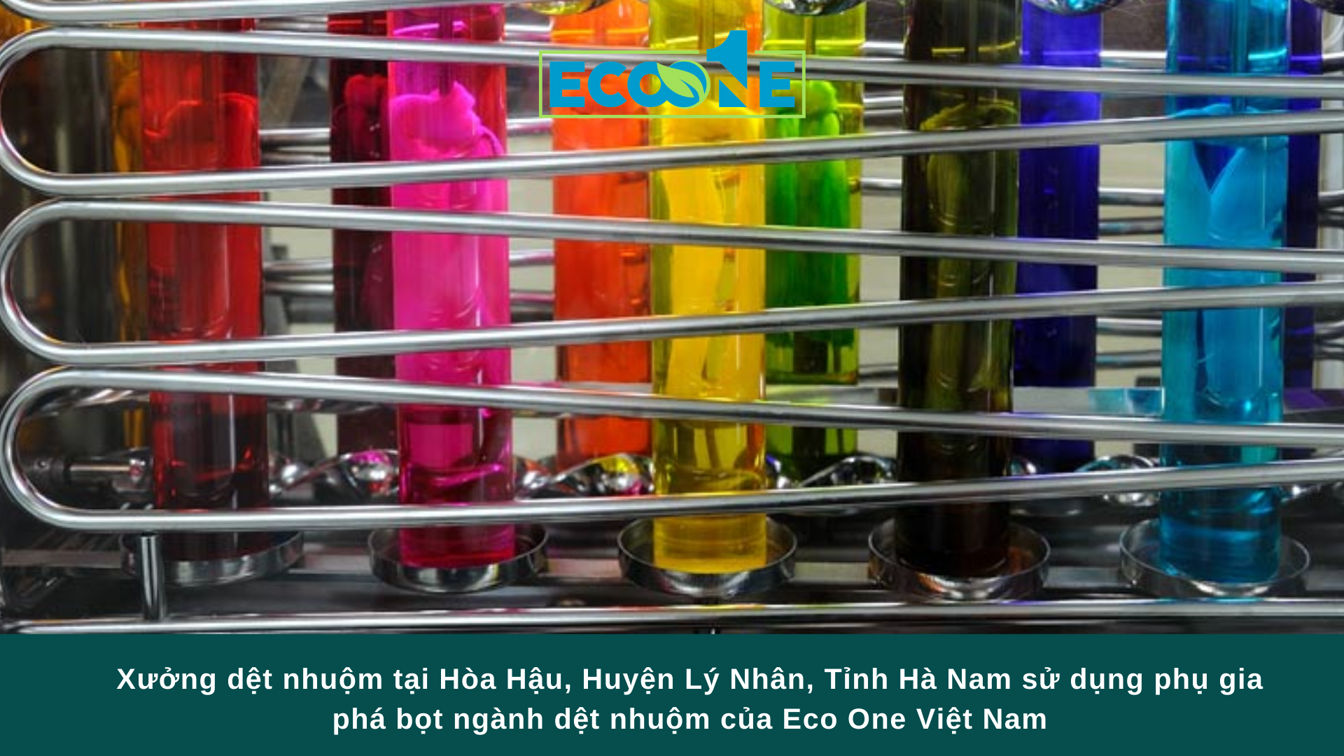 Xưởng dệt nhuộm tại Hòa Hậu, Huyện Lý Nhân, Tỉnh Hà Nam sử dụng phụ gia phá bọt ngành dệt nhuộm của Eco One Việt Nam