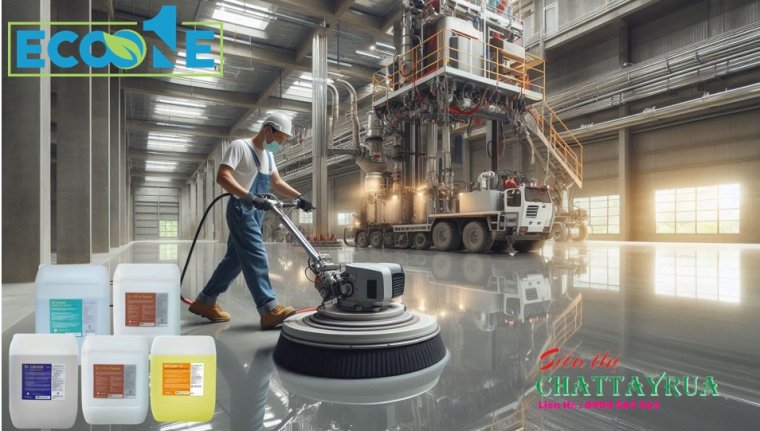 Mài lộ cát sàn bê tông cho nhà xưởng