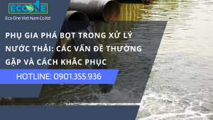 Phụ gia phá bọt trong xử lý nước thải: Các vấn đề thường gặp và cách khắc phục