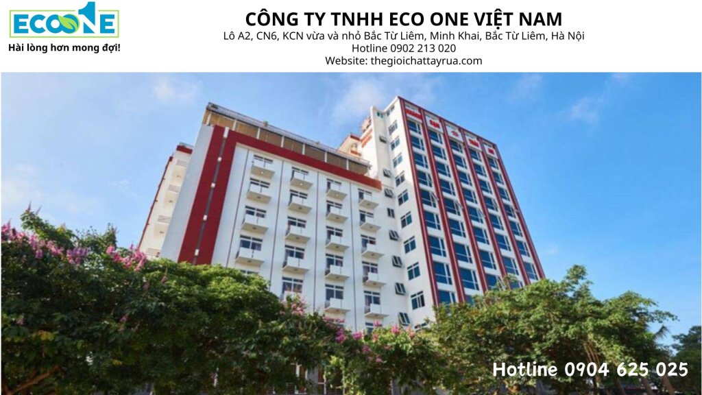 Eco One tự hào là đơn vị cung cấp hóa chất và giải pháp giặt là tại khách sạn Thái An – Cửa Lò, Nghệ An