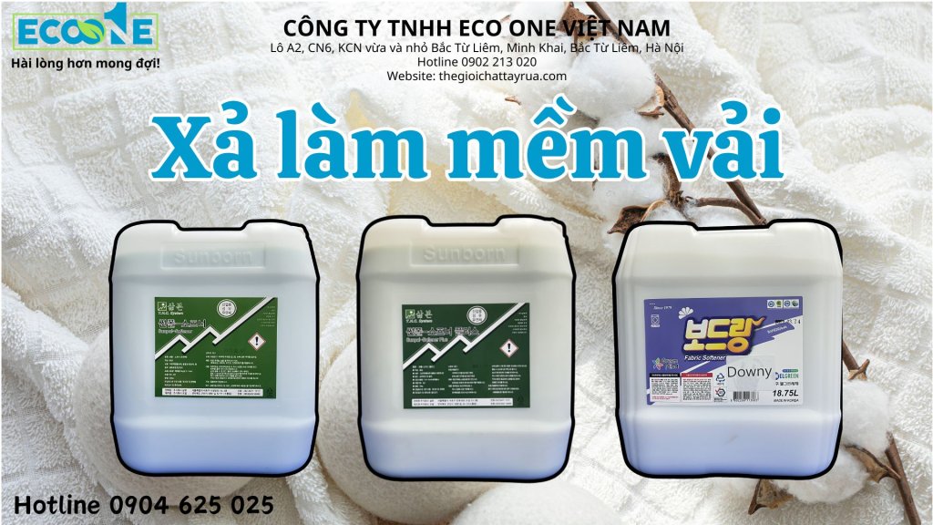 Xả làm mềm vải