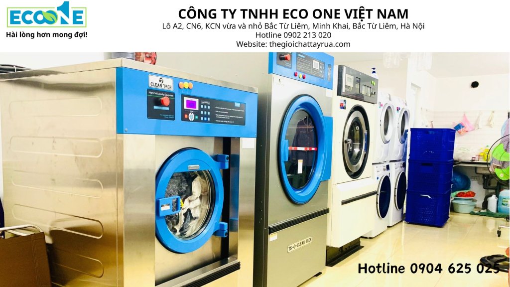 Công ty Giặt là GL90S - Đơn vị đã tin tưởng lựa chọn Eco One là địa chỉ cung cấp trọn bộ hóa chất giặt là 
