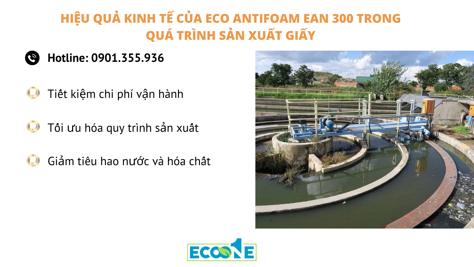 Hiệu quả kinh tế của ECO ANTIFOAM EAN 300 trong quá trình sản xuất giấy