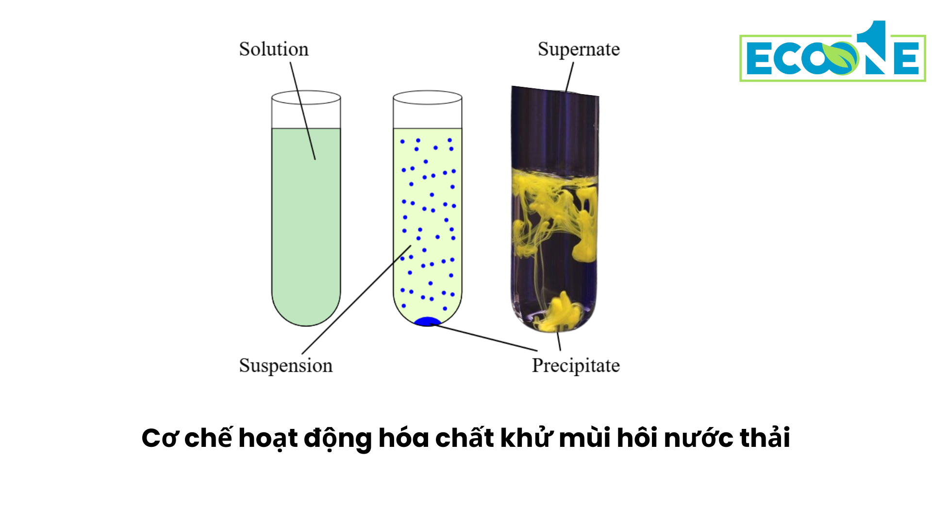 Cơ chế hoạt động hóa chất khử mùi hôi nước thải