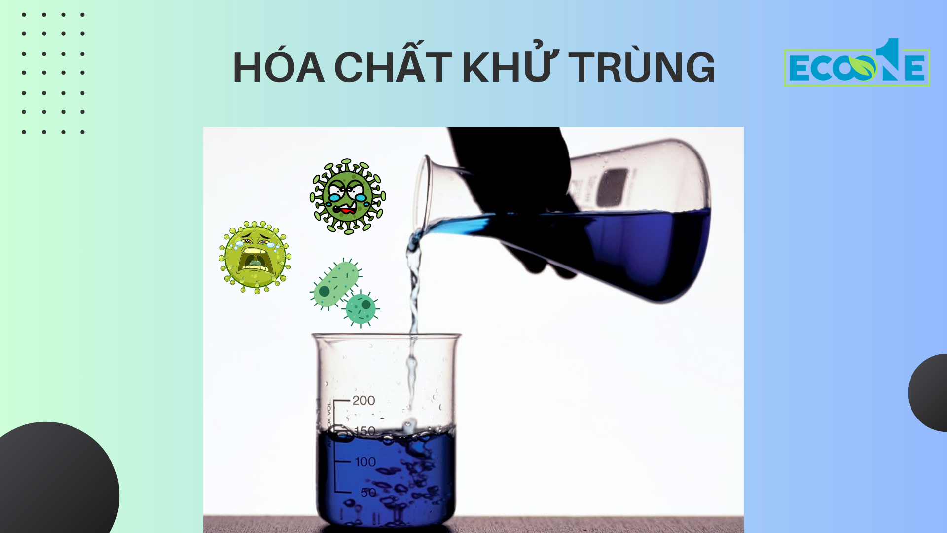 Hóa chất khử trùng của Eco One Việt Nam