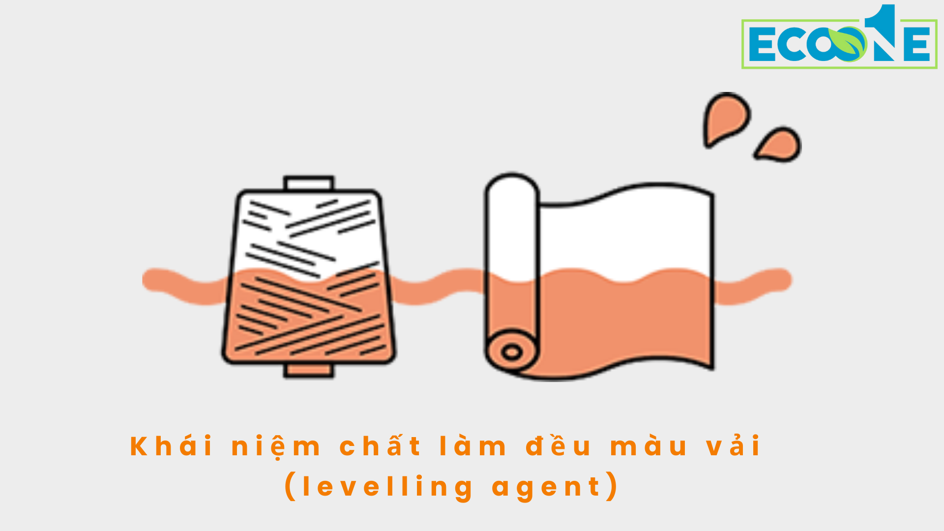Khái niệm chất làm đồng nhất màu vải (levelling agent)