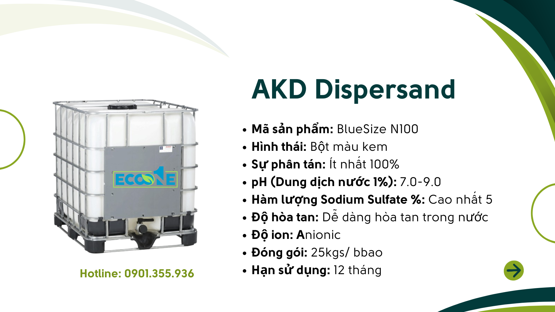 AKD Dispersand phụ gia trong sản xuất giấy