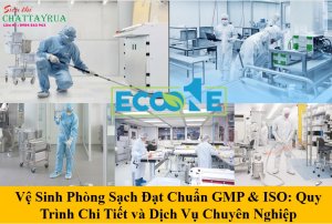 Vệ Sinh Phòng Sạch Đạt Chuẩn GMP & ISO: Quy Trình Chi Tiết và Dịch Vụ Chuyên Nghiệp